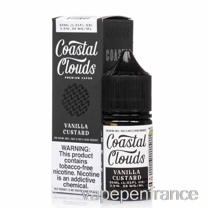 Crème Anglaise à La Vanille - Sels Côtiers - Stylo Vape 30ml 50mg